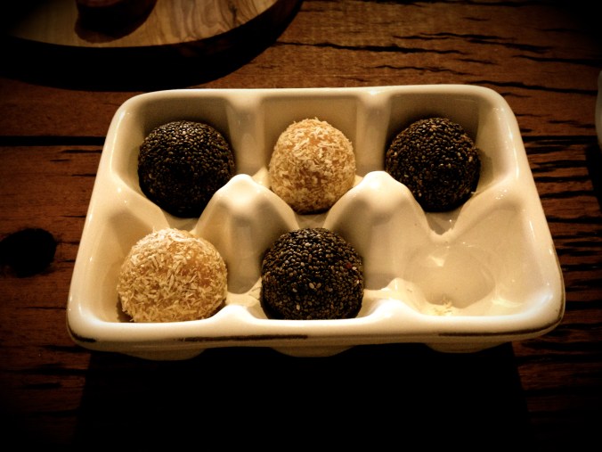 Raw Truffle Balls Created @ Peardrop London